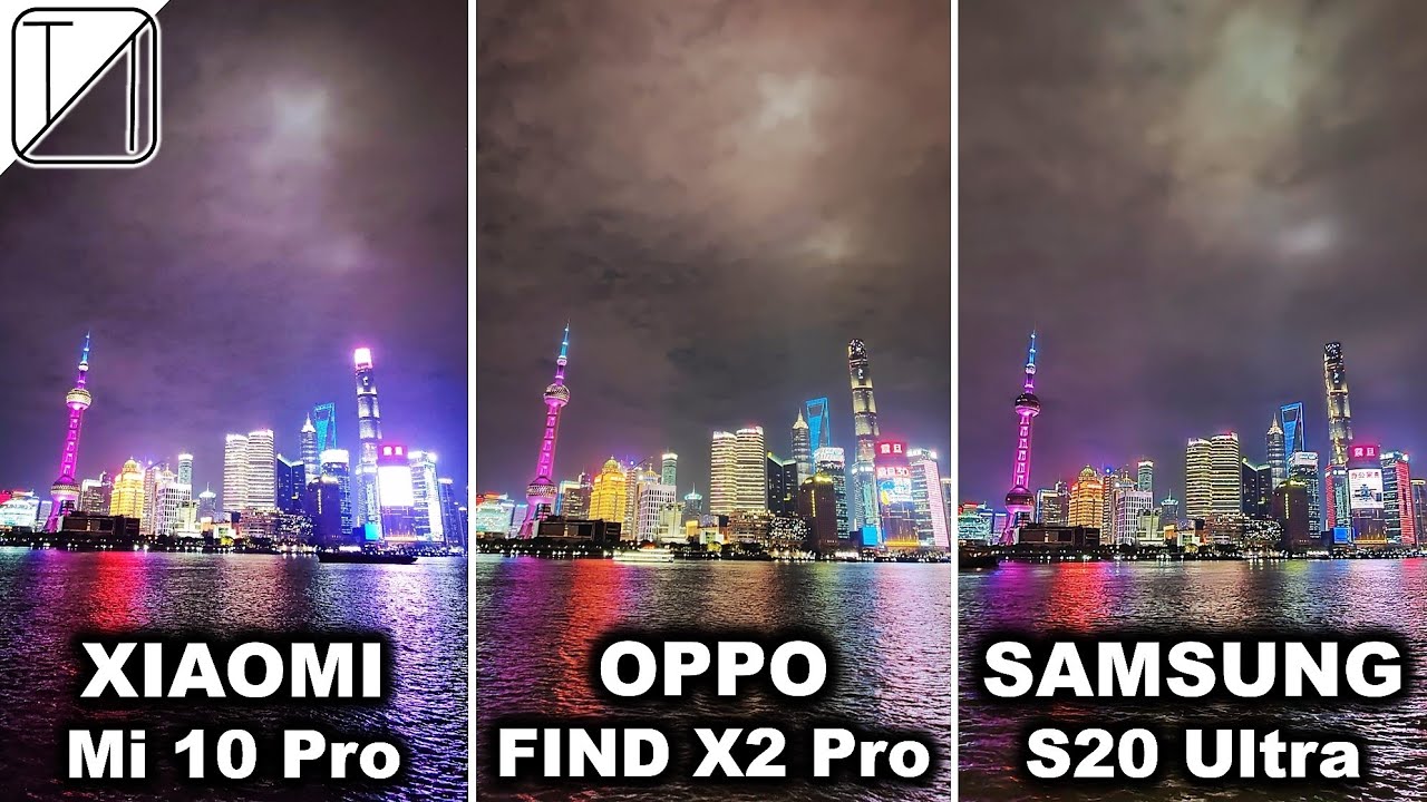 Oppo Find X2 Pro vs Xiaomi Mi 10 Pro vs Samsung S20 Ultra Camera Test Comparison